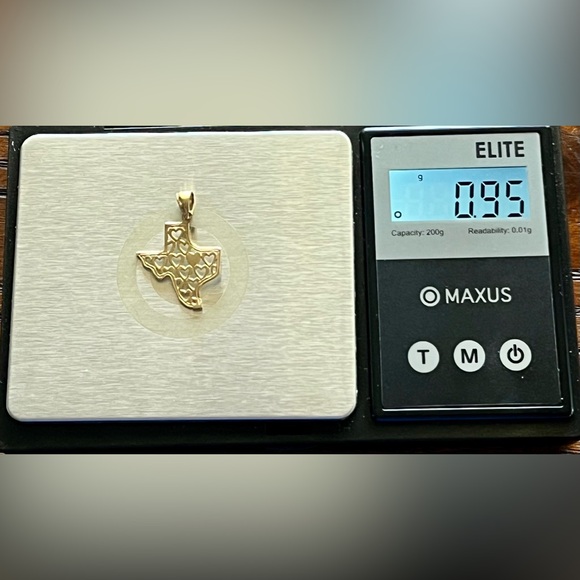 New Solid 14K Deep in the Heart of Texas Necklace Jewelry Charm Pendant - Picture 11 of 11